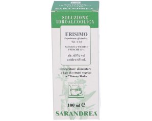Sarandrea Erisimo Gocce 100 ml Integratore Naturale per Gola e Corde Vocali