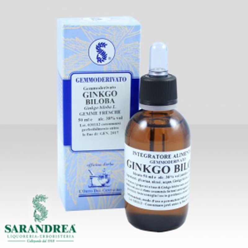 Gingko Biloba Gocce 60 Millilitri Sarand Integratore Naturale per Memoria e Circolazione con Effetto Film Protettivo Gingko Biloba Gocce 60 Millilitri Sarand Integratore Naturale per Memoria e Circolazione con Effetto Film Protettivo