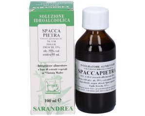Spaccapietra Gocce 100 ml Sarandrea – Integratore Naturale Drenante per Benessere Renale e Vie Urinarie