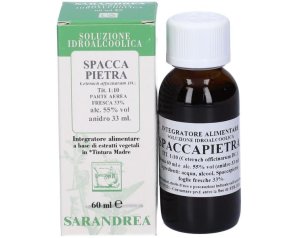 Spaccapietra Gocce 60 ml Sarand Integratore Naturale per Benessere di Rene e Vie Urinarie