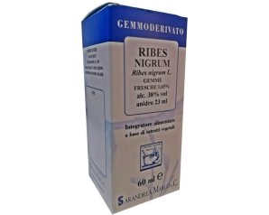 Ribes Nigrum Macerato Glicerico 60 ml Sarand Integratore Naturale in Gocce a Base di Ribes per Difese Immunitarie e Benessere delle Vie Respiratorie