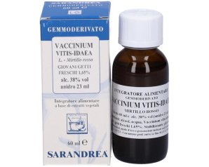 Vaccinium vitis-idaea macerato glicerico 60 ml Sarandrea gemmoderivato