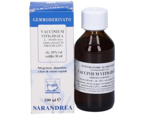 Vaccinium Vitis Estratto Vegetale Liquido 100 Millilitri Integratore Naturale in Gocce