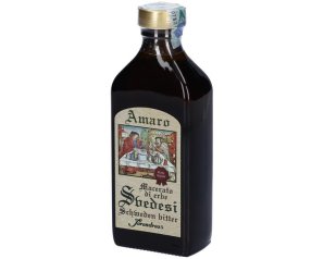 Amaro Svedese Sarandrea 200 ml – Liquore a Base di Erbe Amare Digestive e Depurative