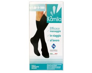 Medi gambaletto cotone 15 fumo unisex taglia 4 a compressione graduata