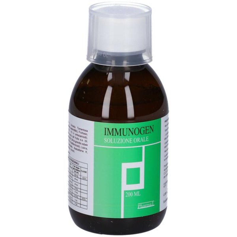 Immunogen Sciroppo 200 ml Integratore per le Difese Immunitarie di Adulti e Bambini