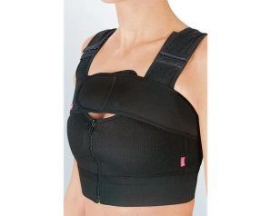 Medi Lipomed Bra Nero Reggiseno Contenitivo Post Operatorio Donna Taglia L