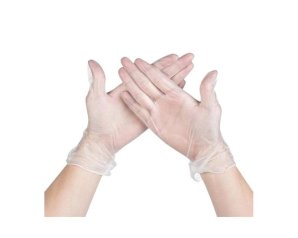 Guanti in vinile taglia M 100 pezzi Dermavinil