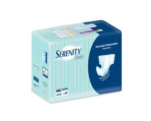 Serenity Pannolone Mutandina Per Incontinenza Classic Super M Tender 30 Pezzi
