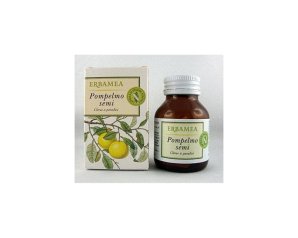 Erbamea Pompelmo Semi 50 capsule vegetali - integratore semi di pompelmo per equilibrio microbico e difese