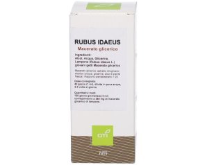 Rubus Idaeus Macerato Glicerico in Gocce 10 Percento Gemmoderivato Integratore Naturale Flacone 100 Millilitri