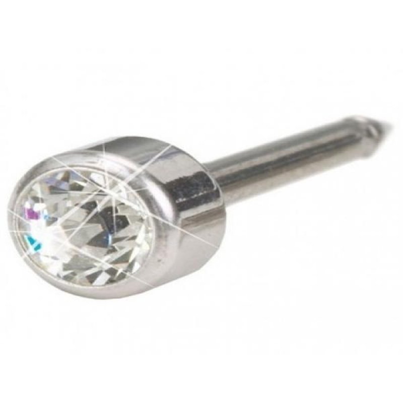 Orecchino Singolo a Perno Stile Tiffany con Perla 4 mm per Donna – Gioiello Elegante and Raffinato Orecchino Singolo a Perno Stile Tiffany con Perla 4 mm per Donna – Gioiello Elegante and Raffinato