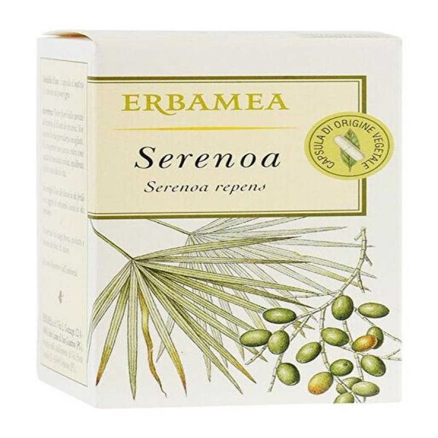 Serenoa 50 opercoli Erbamea - integratore a base di Serenoa repens per benessere prostatico Serenoa 50 opercoli Erbamea - integratore a base di Serenoa repens per benessere prostatico