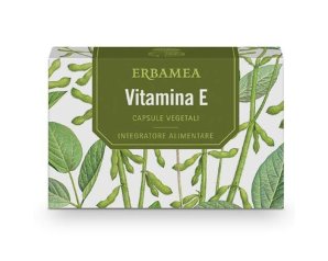Erbamea Vitamina E Integratore Alimentare Antiossidante 24 Capsule