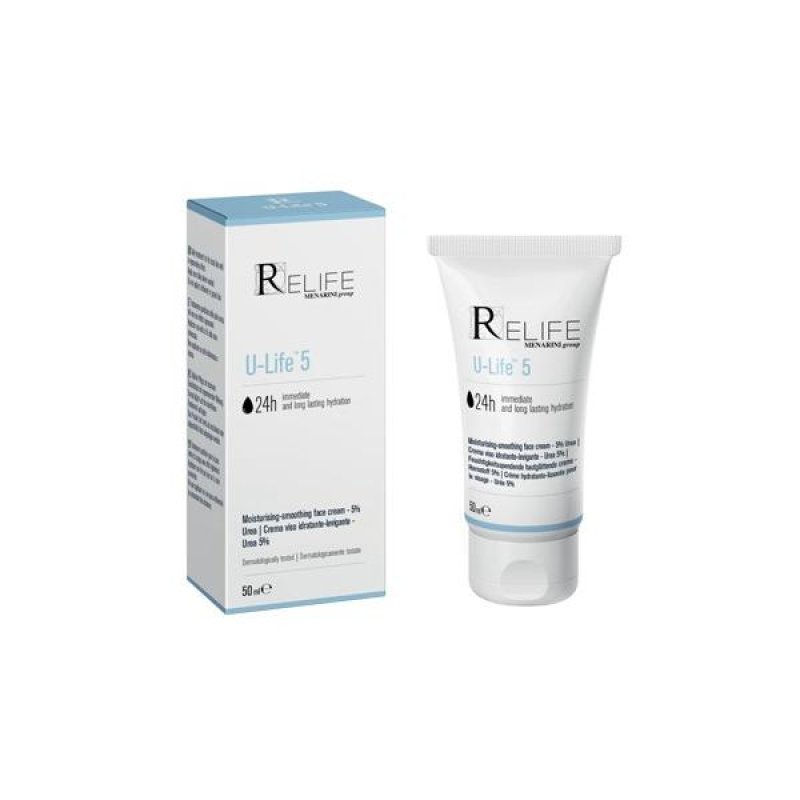 U Life 5 Crema Urea 5% 15 Tubi da 2 Millilitri Trattamento Intensivo Pelle Secca e Screpolata Mani Piedi Talloni U Life 5 Crema Urea 5% 15 Tubi da 2 Millilitri Trattamento Intensivo Pelle Secca e Screpolata Mani Piedi Talloni