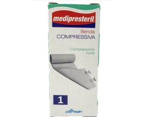 Corman Benda Medipresteril In Cotone Traspirante 8x450cm