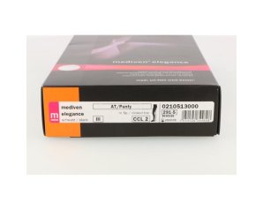 Medi Elegance collant a compressione classe 2 nero donna – calze elastiche medicali eleganti per circolazione e varici