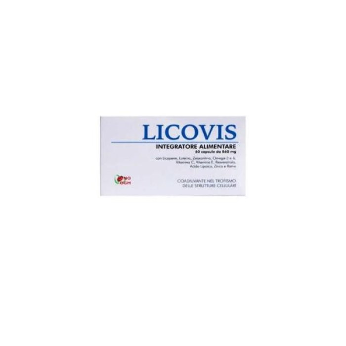 Daf Pharma Licovis Integratore Alimentare 60 Capsule Daf Pharma Licovis Integratore Alimentare 60 Capsule