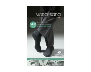 Modasana Gambaletto Blu a Compressione Leggera per Gambe Stanche Taglia Small