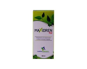 Maxi Dren Flu Integratore Drenante Depurativo 500 Millilitri per Ritenzione Idrica e Gambe Leggere