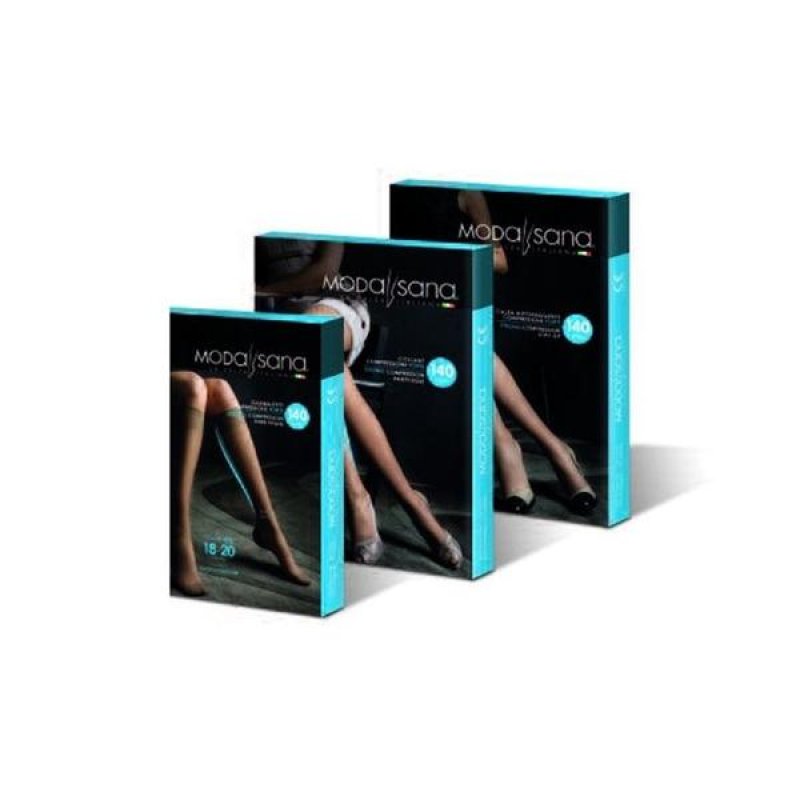 Gambaletto a compressione 140 den Modasana calze contenitive colore nero taglia 2