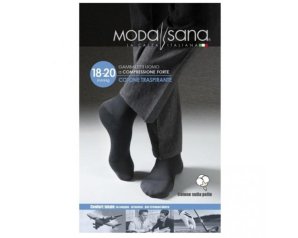 Gambaletto a Compressione Modasana 18 mmHg Calze Elastiche Riposanti Antracite Taglia XL