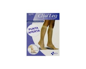 Budetta Farma Gambaletto Clialeg K1 Punta Aperta Colore Beige Taglia 3