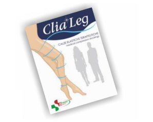 CliaLeg monocollant K1 sinistro punta aperta beige 4 - calza elastica terapeutica classe 1