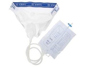 Catetere nel uomo in silicone misura 16 Charrière Secur sterile monouso per cateterismo vescicale uretrale