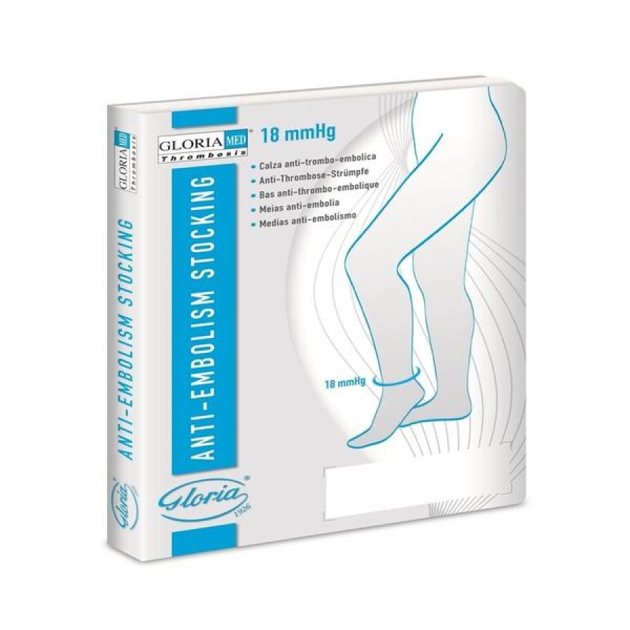 Calza Elastica Antitrombo Monocollant Sinistra Thrombosis 18 ISP Taglia XL/L per Prevenzione Trombosi Calza Elastica Antitrombo Monocollant Sinistra Thrombosis 18 ISP Taglia XL/L per Prevenzione Trombosi
