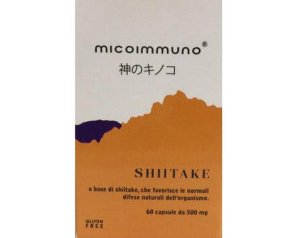 Shiitake Micoimmuno Oti 60 Capsule Integratore Naturale per il Sistema Immunitario