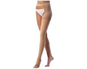 Medi KL3 Plus mono SX beige taglia 4 406 - calza elastica monocollant sinistra classe 3