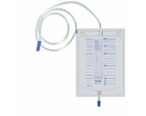 Uro Elibag sacche urinarie con scarico 130 cm 10 pezzi sacche raccolta urina con rubinetto