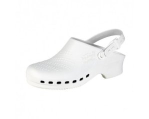 Tecniwork zoccoli professionali bianchi 42/43 - calzature antiscivolo per operatori sanitari