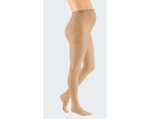 MEDI 14 Collant Maternity Punta Chiusa Naturale Taglia 3 - Collant Premaman a Compressione Leggera