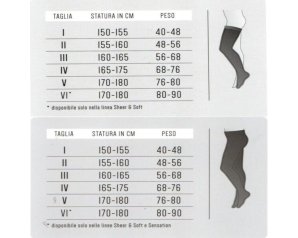 Medi 18 collant colore visone tg 4 calza a compressione graduata 18 mmHg