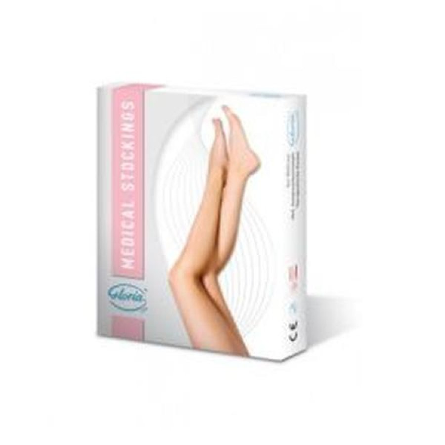 Gloriamed Collant Mcr 191 a Compressione Graduata Classe 1 in Microfibra Beige Taglia XLL Gloriamed Collant Mcr 191 a Compressione Graduata Classe 1 in Microfibra Beige Taglia XLL