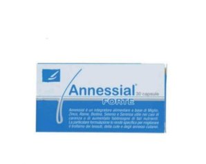 Annessial Forte 30 Capsule Integratore Alimentare per Capelli e Unghie Rinforzante