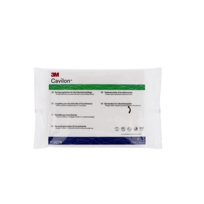 3m Italia Cavilon Salviette Incontinenza 8 Pezzi