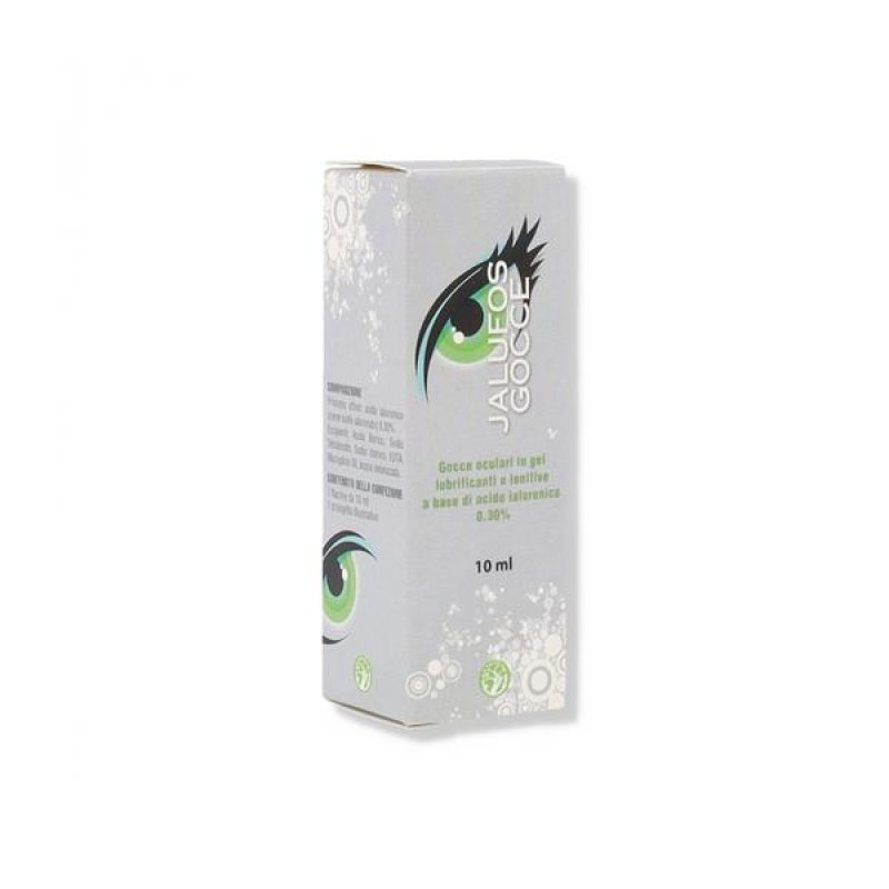 Jalufos Gocce Oculari Lubrificanti 15 ml Soluzione Idratante per Occhi Secchi