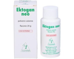 Ektogan Neo polvere 20 g polvere dermatologica lenitiva