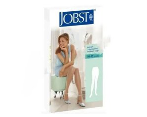 Jobst calza US 10-15 mmHg colore sabbia 2 collant a compressione graduata