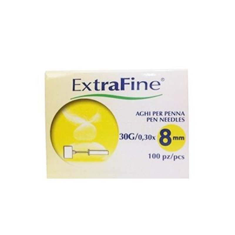 Aghi Extrafine VTM per Penna Insulina 31G 8 Millimetri Confezione da 100 Aghi Extrafine VTM per Penna Insulina 31G 8 Millimetri Confezione da 100