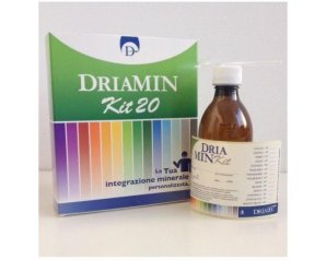 Driamin kit 20 flaconi vuoti 300 ml flaconi
