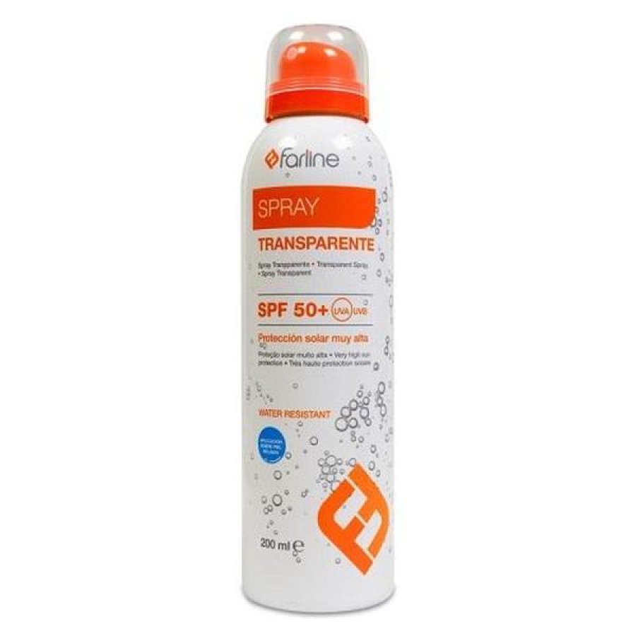 Farline Spray Solare Corpo SPF 20 200 ml Protezione Media Idratante per Pelli Sensibili Farline Spray Solare Corpo SPF 20 200 ml Protezione Media Idratante per Pelli Sensibili