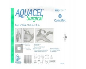 Aquacel Surgical 9x25 cm 10 pezzi - medicazione post chirurgica per ferite