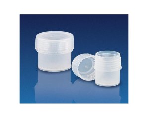 10 vasi con tappo a vite 250 ml contenitori in plastica per uso farmaceutico e cosmetico