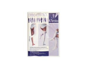 Medicalexpo Ca.Mi Prodotti Sanitari Kamila Linea Embo Control Collant Compressione 18/20 mm Hg Colore Bianco Taglia L