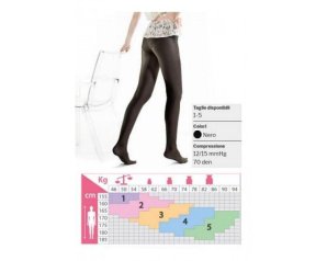 Kamila Comf 70 collant 12 15 mmHg taglia 3 - collant a compressione graduata 70 den