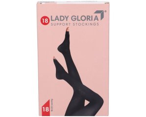 LadyGloria Collant a Compressione Graduata 18 Donna Colore Daino Taglia 1